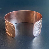 1 Inch Copper Eagle & Raven Bracelet By Aay Aay Gidins