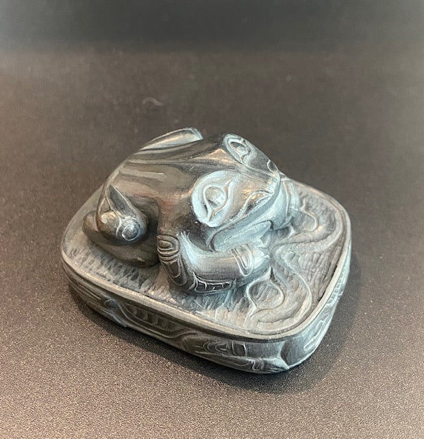 Three Dimensional Frog By Mel Russ