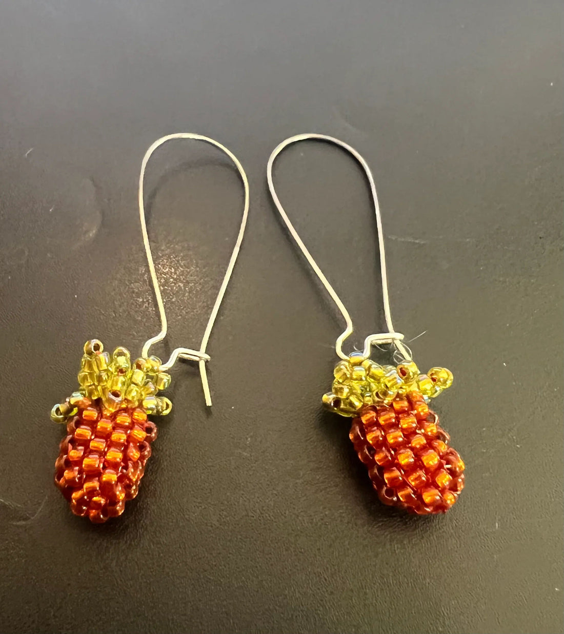 Beaded Single Berry Earrings By Katrina Husband