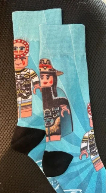 Totem Design House Socks -Chilkat and Rain and Lego