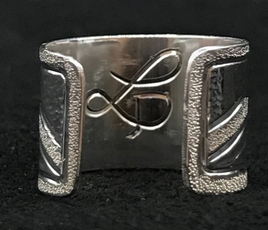 Moon Snail Sterling Silver Ear Cuff