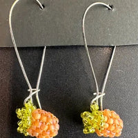 Beaded Single Berry Earrings By Katrina Husband