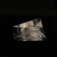 Tidal Zone Shells sterling silver wrap ring