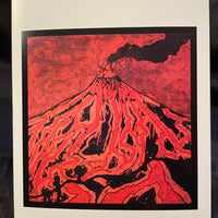 Volcano | Fine Art Greeting Card