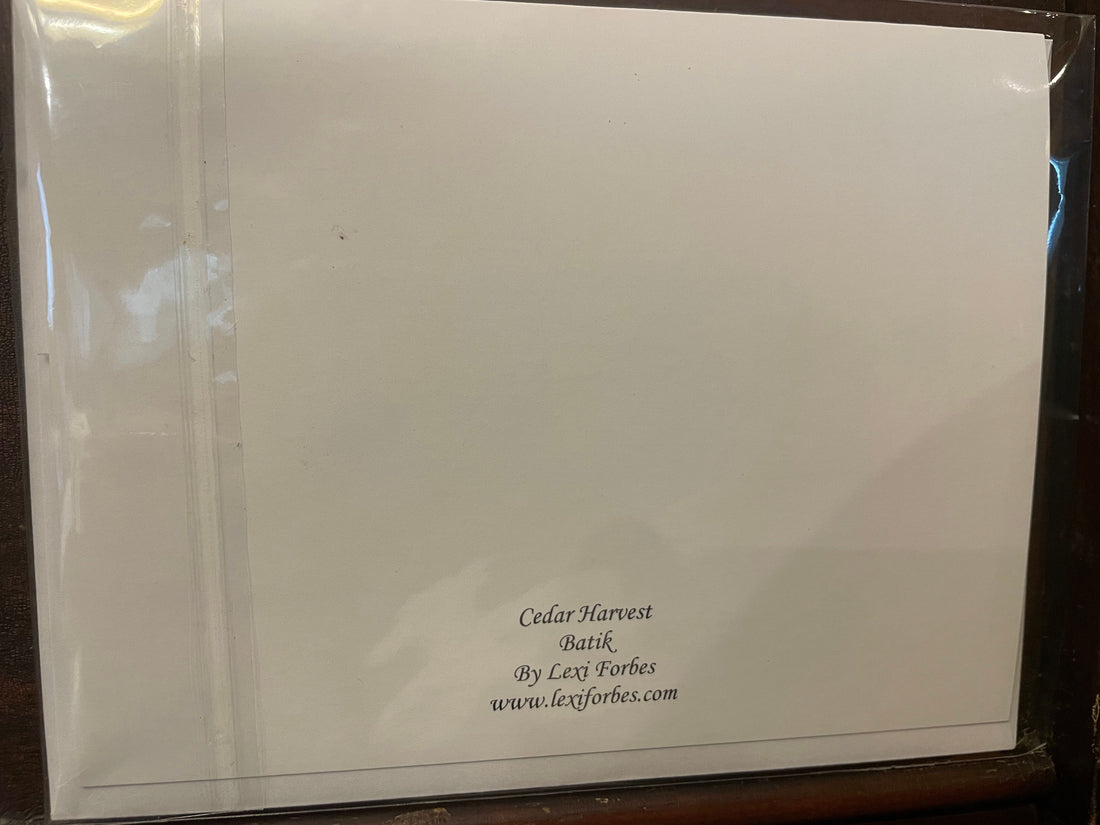 Cedar | Fine Art Greeting Card