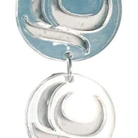 Totem Design Moon Drops Hanging Earrings