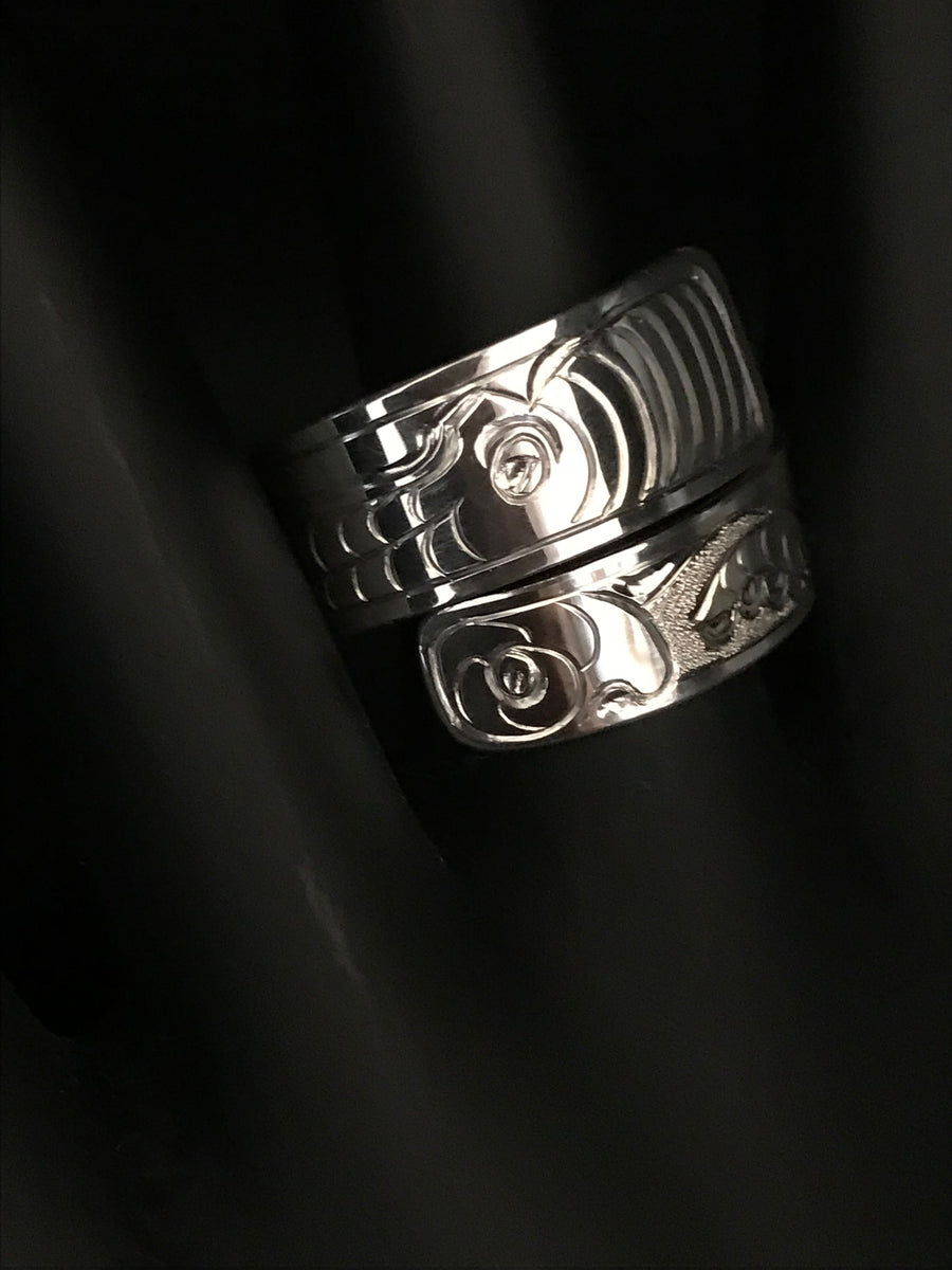 Octopus Sterling Silver Wrap Ring